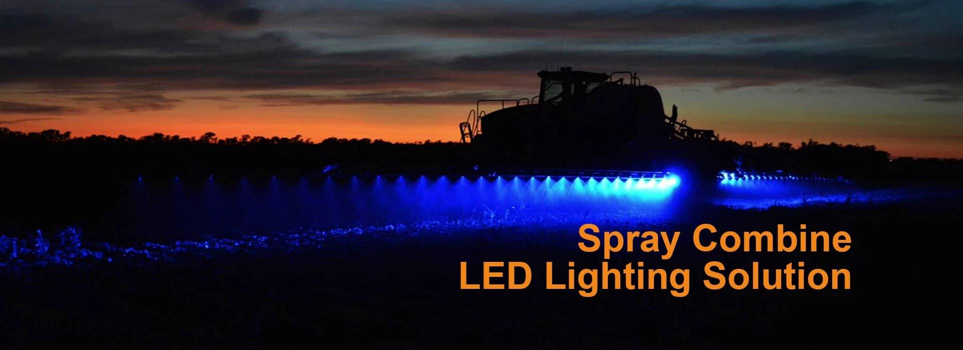 Harvest Spray Combine LED Lighting Solution-nokpro