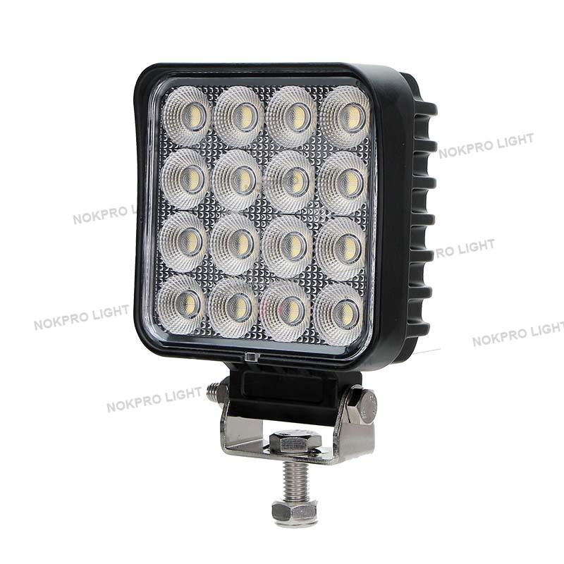 4.5inch 64Watt High Power Square LED Work Lights 3136